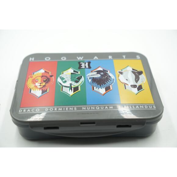 Zak Other - Zak Designs Harry Potter Hogwarts Bento Lunch Box Gray 4-Compartment Used